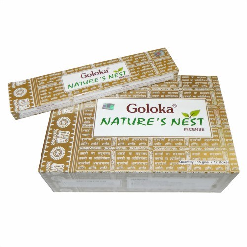 Bild von Goloka Nature's Nest 15g Räucherstäbchen