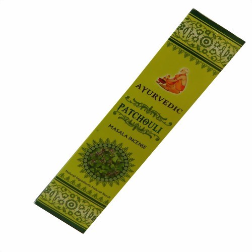 Bild von 15g Ayurvedic Patchouli Räucherstäbchen 