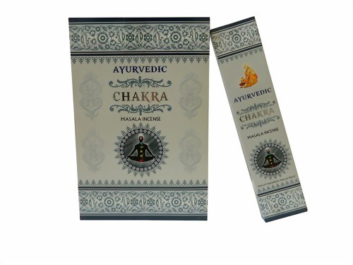 Bild von 180g Ayurvedic Chakra Räucherstäbchen