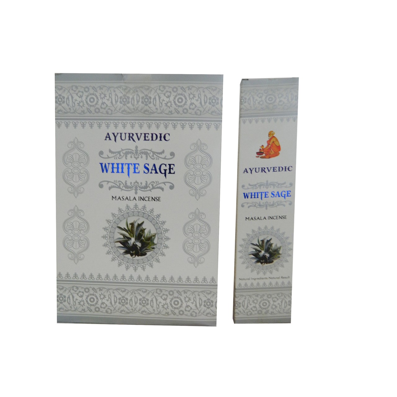 Bild von 180g Ayurvedic White Sage Räucherstäbchen